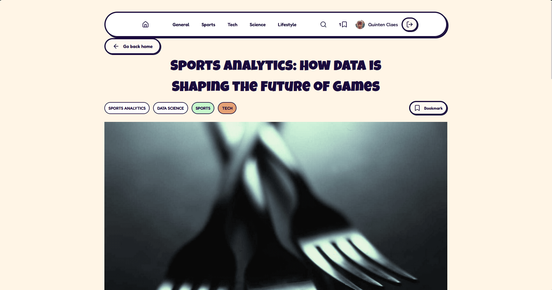 News Application detail 2